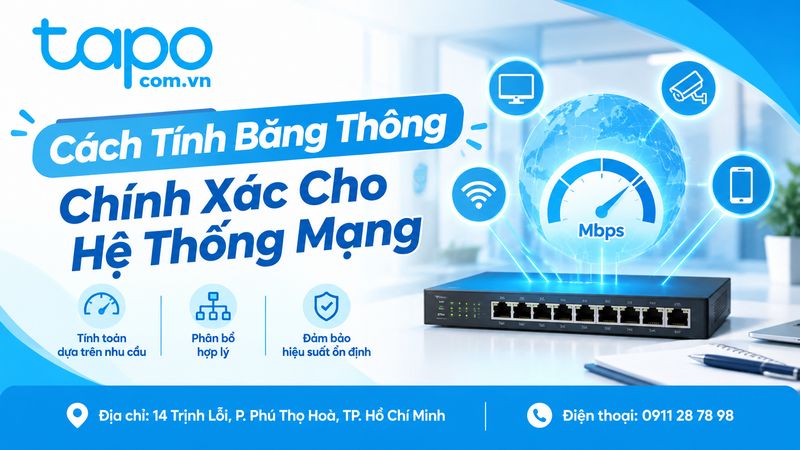 Cách Tính Băng Thông Chính Xác Cho Hệ Thống Mạng