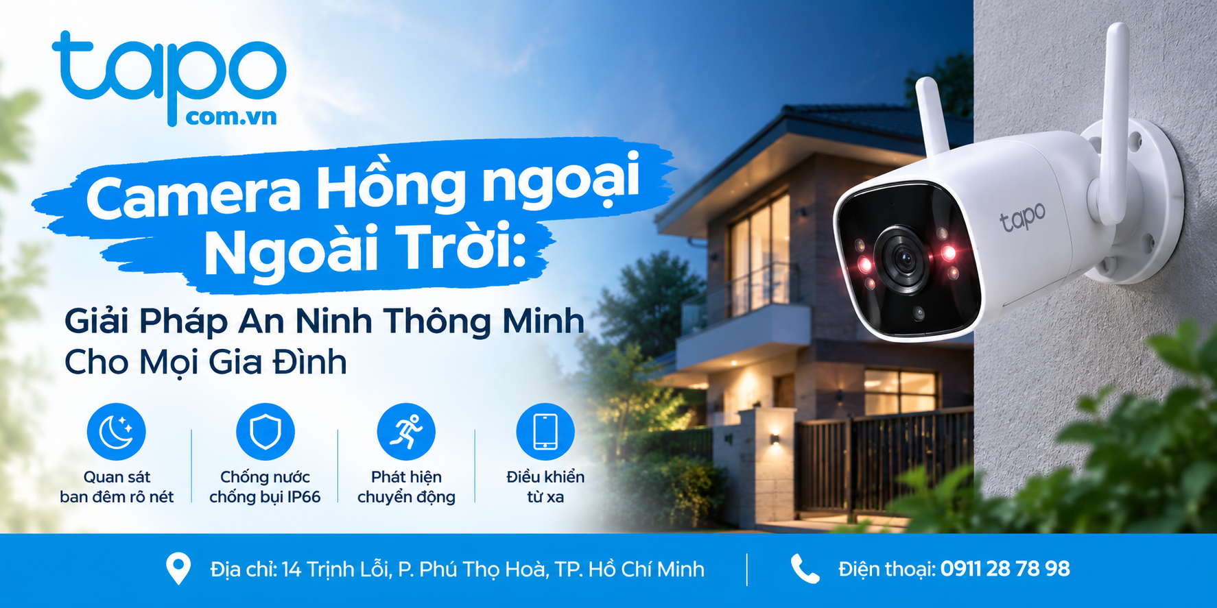 Camera Hồng ngoại Ngoài Trời: Giải Pháp An Ninh Thông Minh Cho Mọi Gia Đình