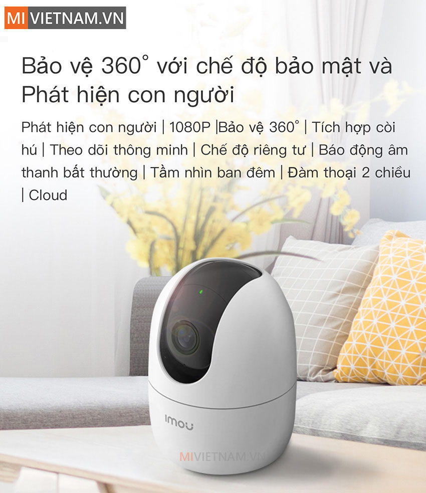 Camera Giám Sát An Ninh Xoay 360° IMOU Ranger 2