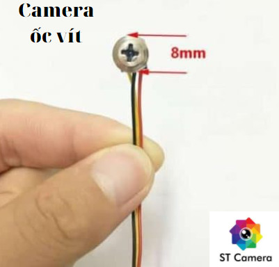 Camera ngụy trang siêu nhỏ mini bí mật ốc vít