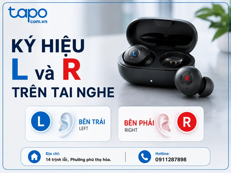 Ký hiệu L và R trên tai nghe là gì? những điều thú vị bạn cần biết
