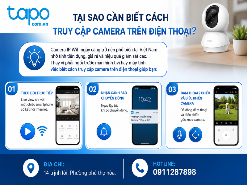 Tại sao cần biết cách truy cập camera trên điện thoại?
