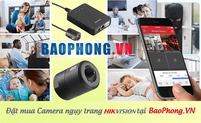 Camera Hikvision ngụy trang nhỏ gọn
