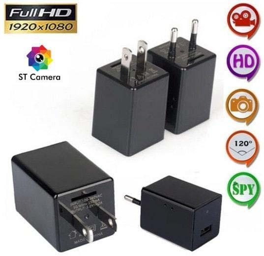 Camera ngụy trang cục sạc điện thoại wifi không dây