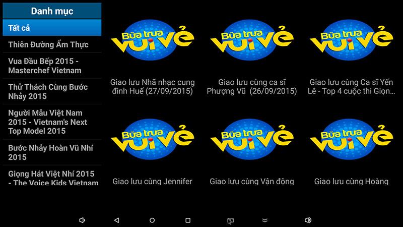 Cập nhật những show truyền hình hot nhất.