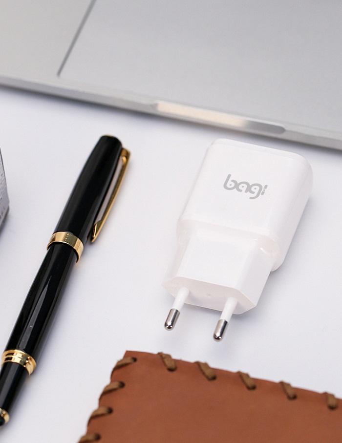 Củ sạc Bagi CE-M30 được sản xuất từ vật liệu an toàn