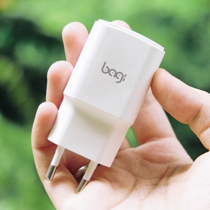 Củ sạc nhanh Bagi CE-M30 với thiết kế nhỏ gọn