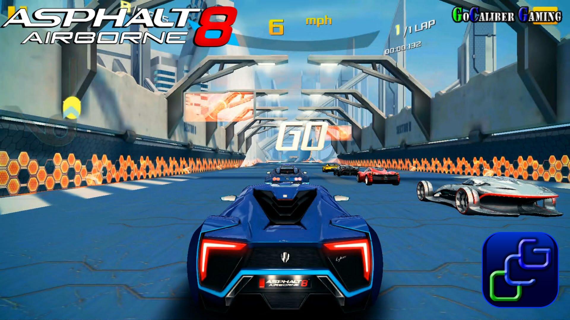 Đồ họa ấn tượng của Asphalt 8