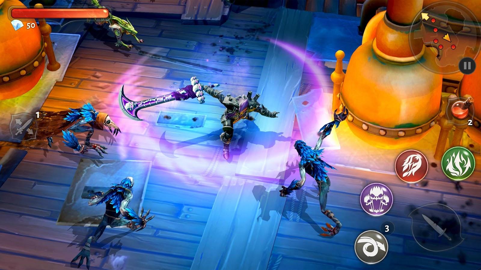 Đồ họa ấn tượng của Dungeon Hunter 5