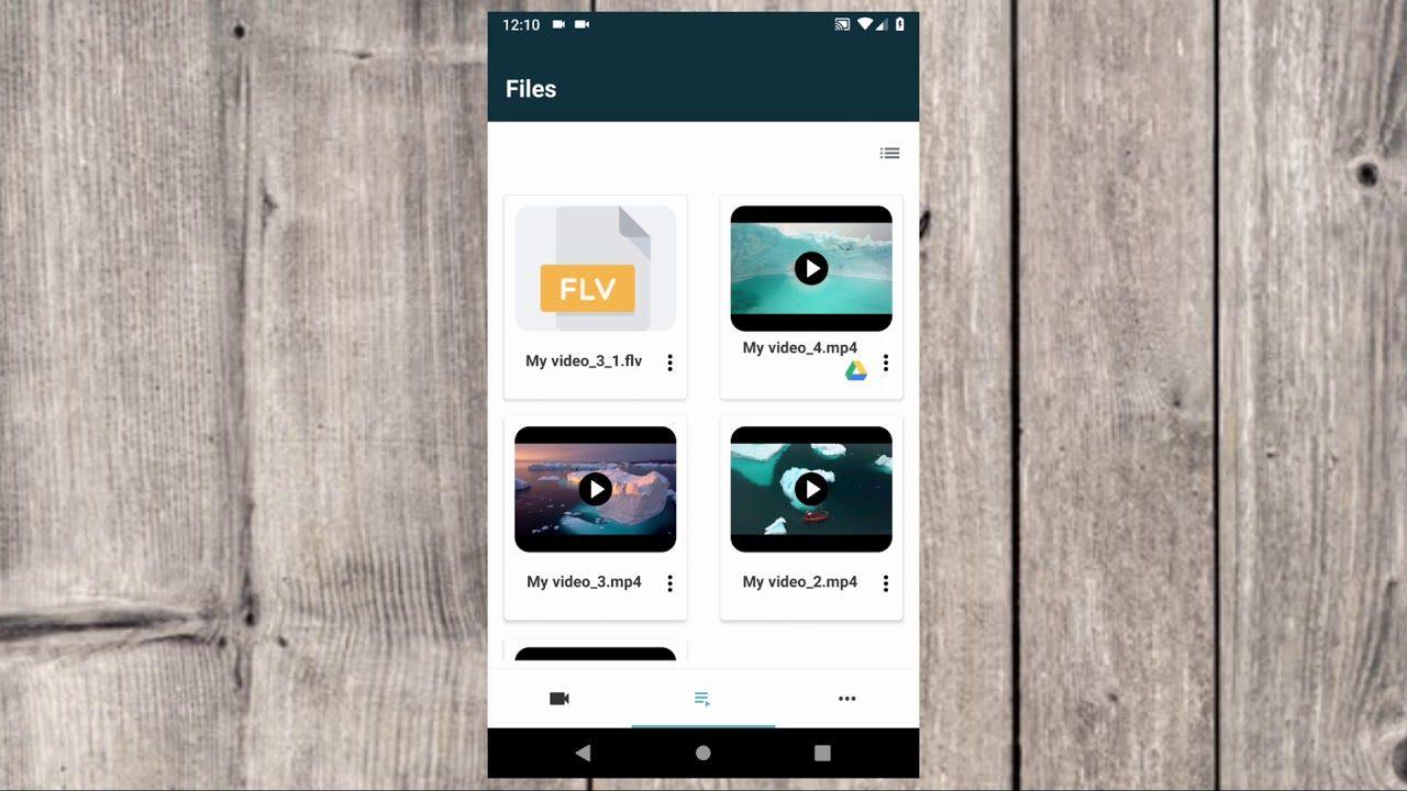 Giao diện của Easy Video Recorder