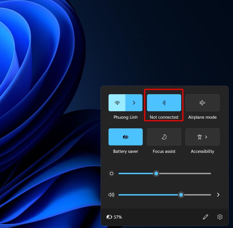 Kết nối laptop với tai nghe Bluetooth 1