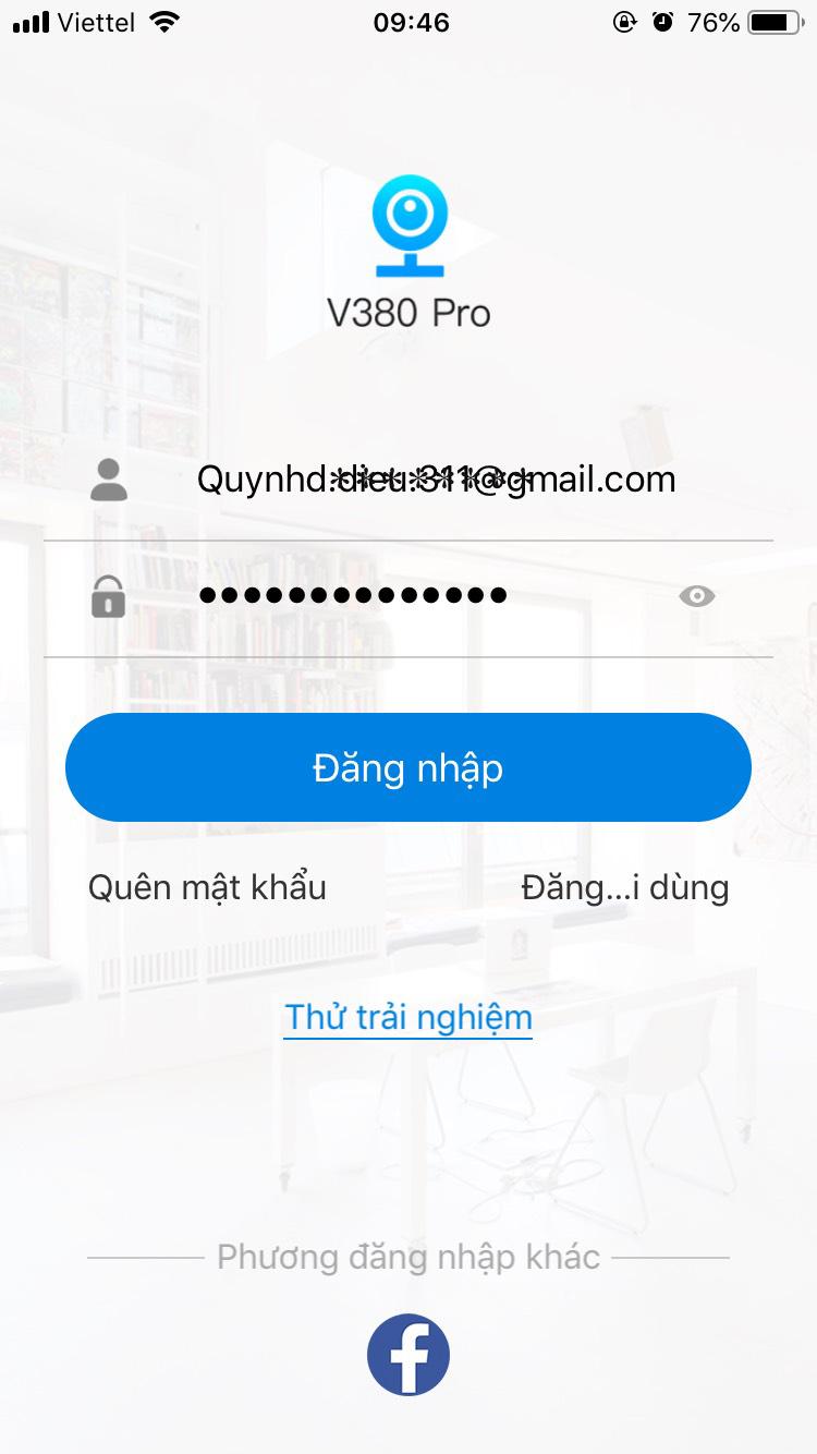 Kết nối Wifi từ camera