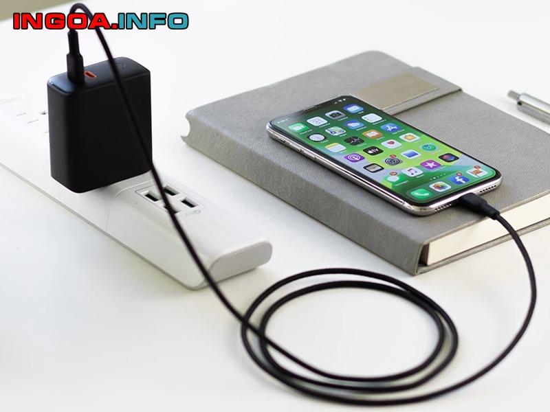 Minh họa công suất sạc 15W
