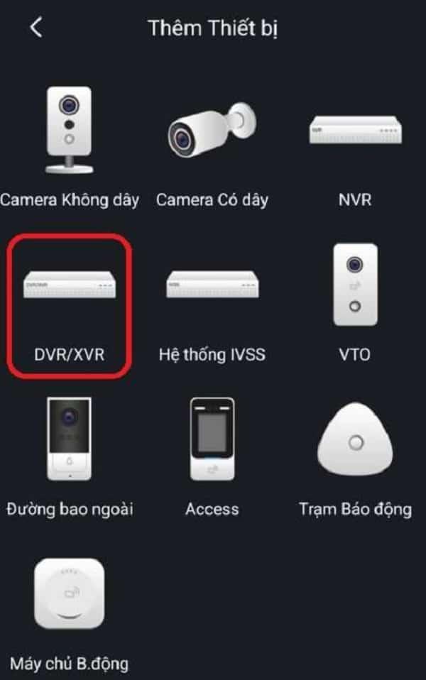 Nhập mã thiết bị