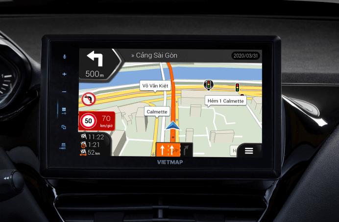 Phần mềm cảnh báo tốc độ giao thông VIETMAP S2
