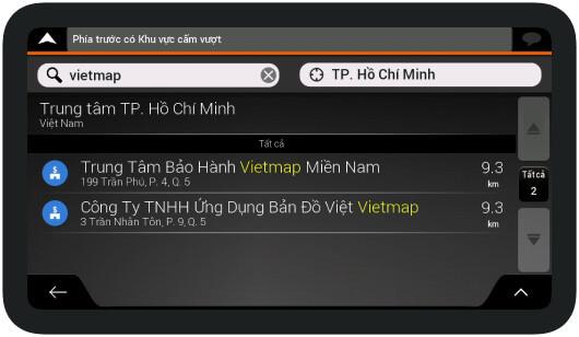 Phần mềm dẫn đường VIETMAP S1