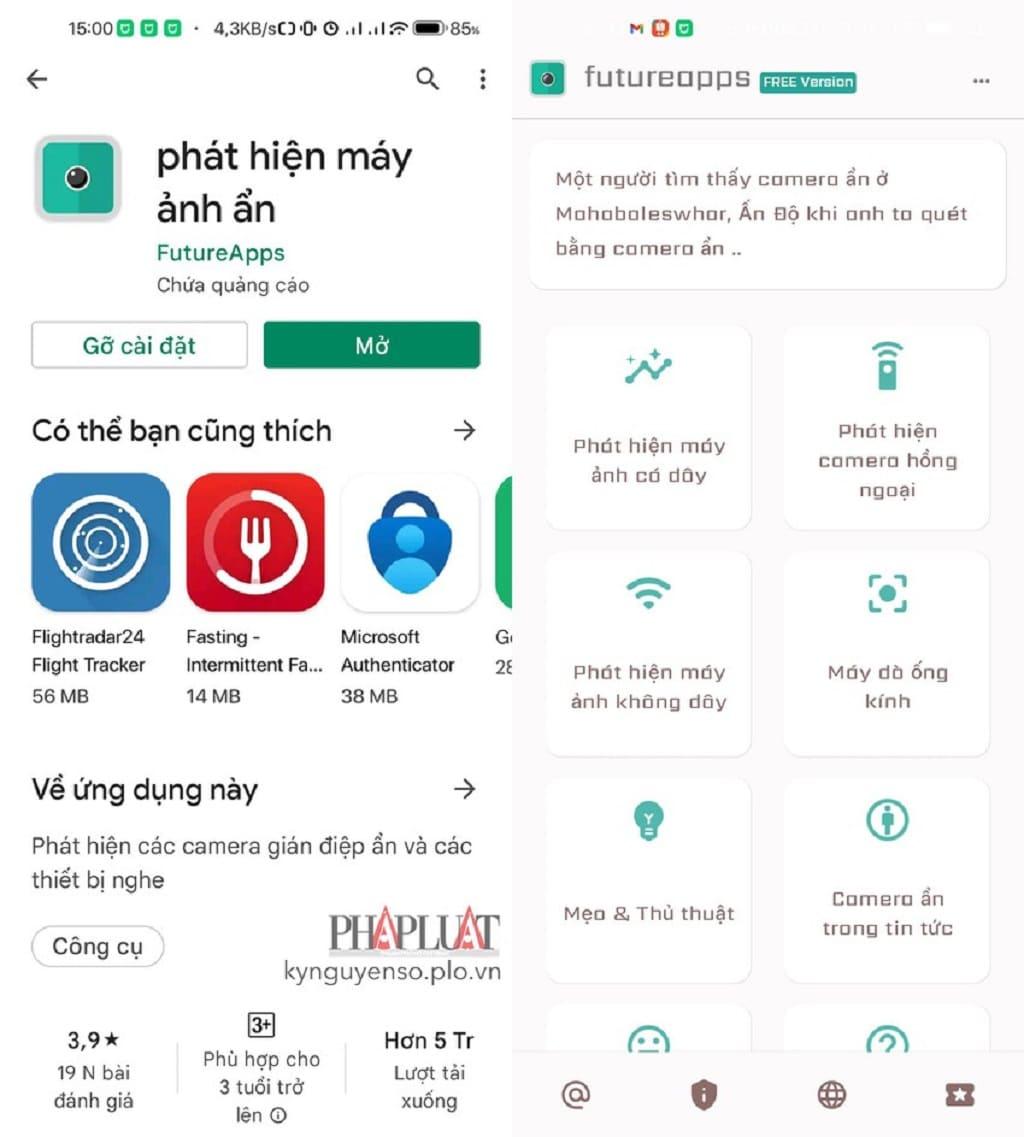 Phát hiện camera quay lén bằng mắt thường