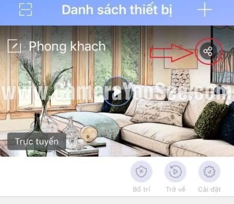 Tạo mã chia sẻ camera Yoosee