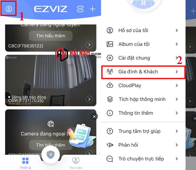 Xác nhận chia sẻ camera TAPO