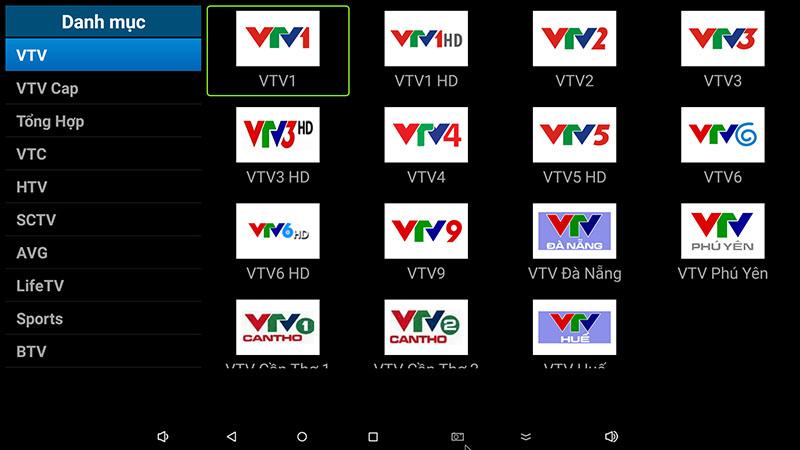 Xem kênh VTV trên FlyTV dễ dàng.