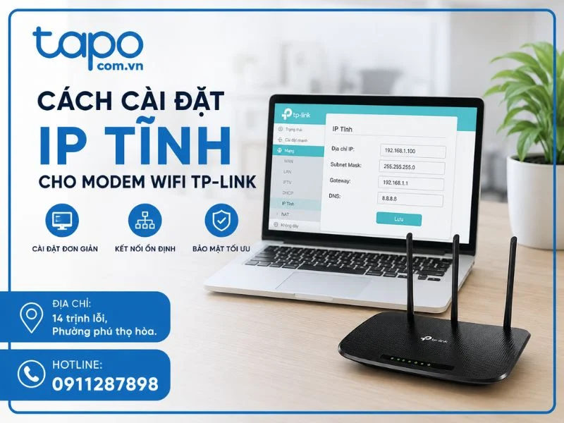 Định tuyến tĩnh trên Router Wi‑Fi TP‑Link: hướng dẫn chi tiết, dễ làm và áp dụng ngay
