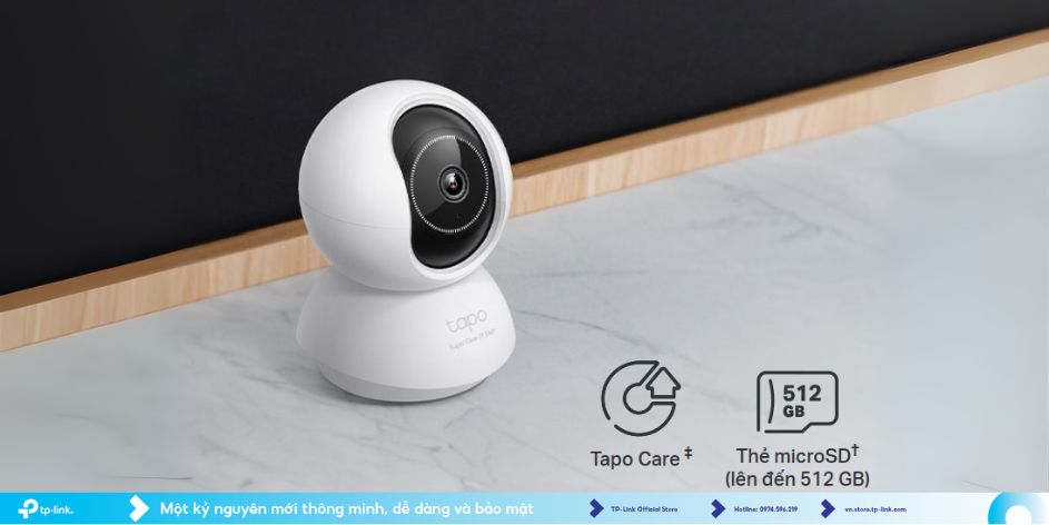 Lắp đặt camera Tapo chính hãng đúng vị trí giúp quan sát ổn định lâu dài
