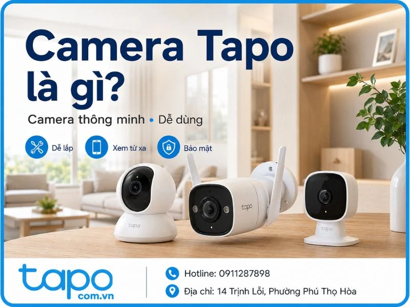 Camera Tapo là gì? Thương hiệu của nước nào, có tốt không?