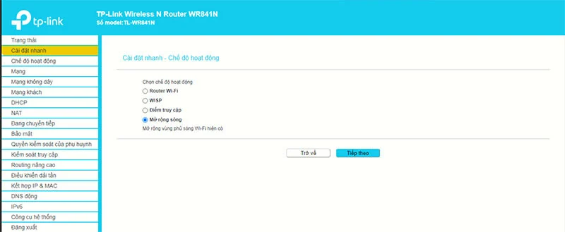 Cách kết nối 2 modem WiFi không cần dây: Hướng dẫn thực chiến (WDS, Repeater, WISP, AP–Client, Bridge)