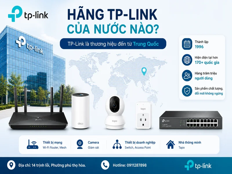 Thiết bị mạng TP-Link: Bức tranh toàn cảnh, công nghệ cốt lõi và cách chọn mua thông minh