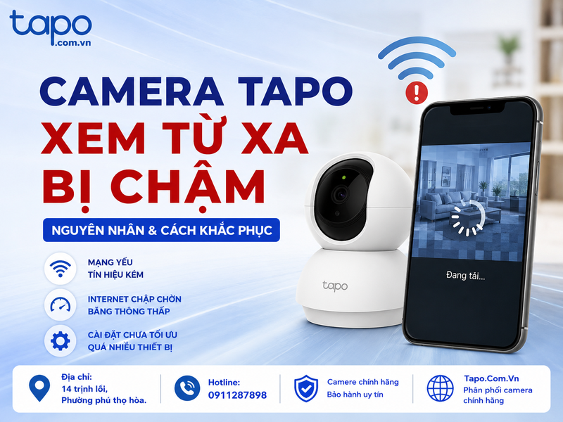 Camera Tapo xem từ xa bị chậm