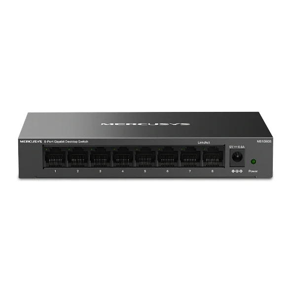 Mercusys MS108GS - Switch để bàn 8 cổng Gigabit