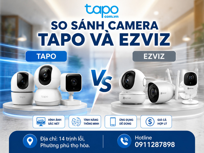 So sánh camera Tapo và Ezviz