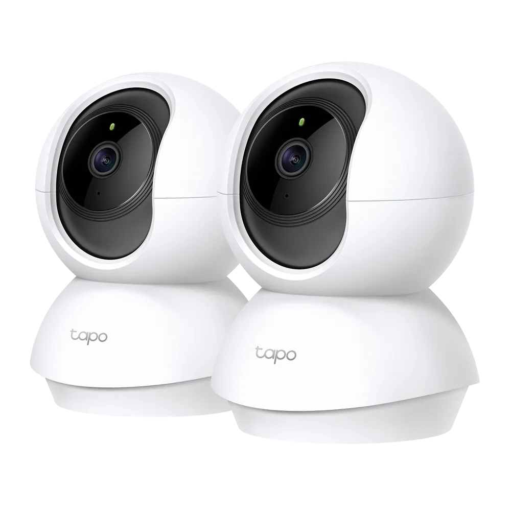 Tapo C200P2 - Camera Wi-Fi An Ninh Gia Đình Quay/Quét (2-Pack)
