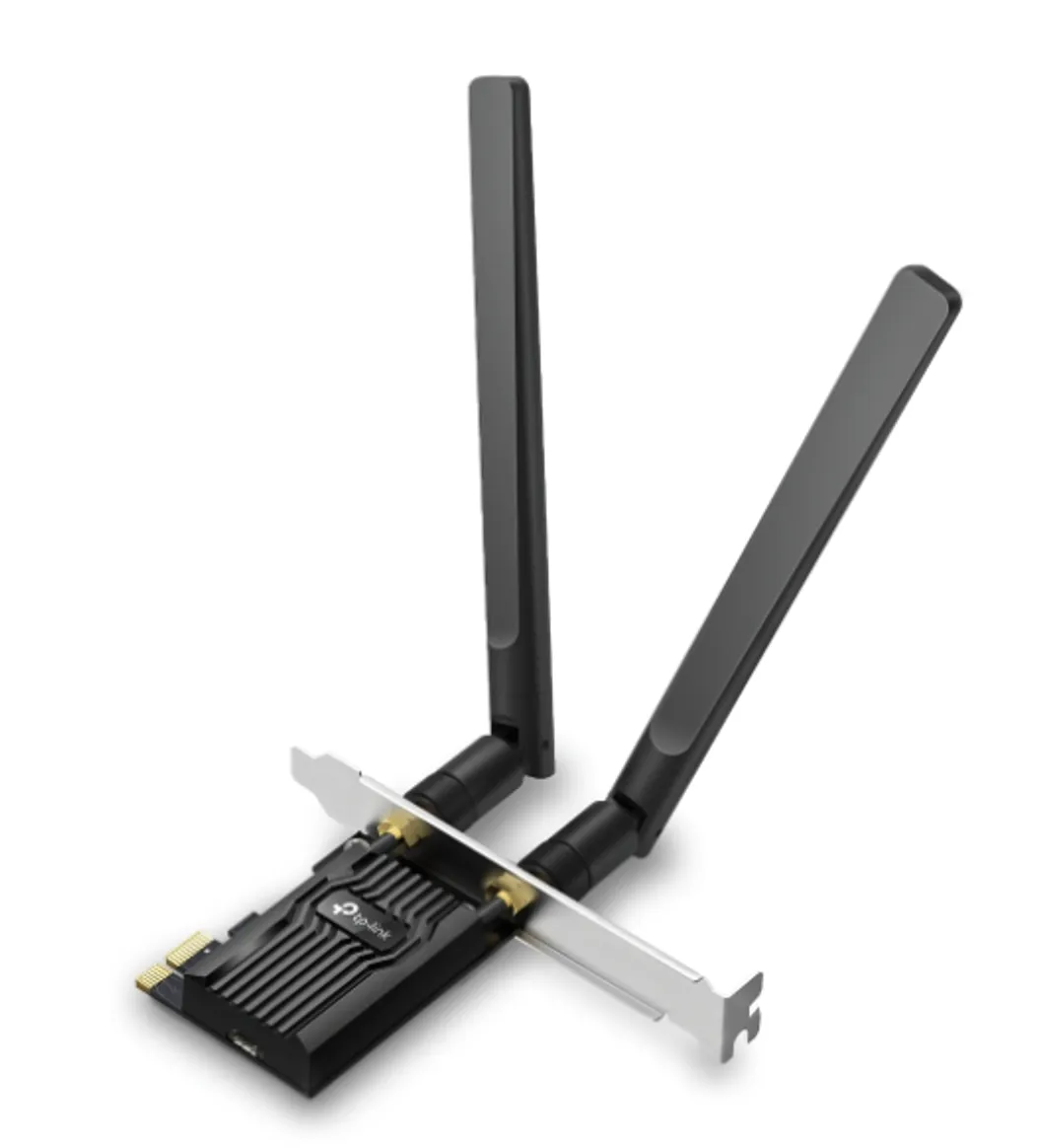 TP-Link Archer TX10E - AX900 Dual Band Wi-Fi 6 Bluetooth 5.3 PCI Express Adapter