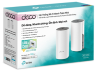 TP-Link Deco E4(2-Pack) VN - Hệ thống Wi-Fi Mesh Cho Toàn Bộ Nhà AC1200
