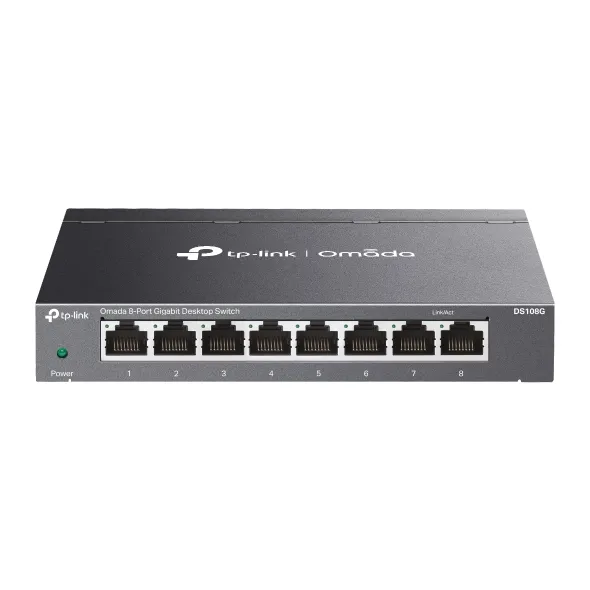 TP-Link Omada DS108G - Omada 8-Port Gigabit Desktop Switch