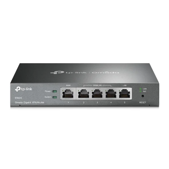 TP-Link Omada ER605 - Router VPN SafeStream™ Gigabit Multi-WAN
