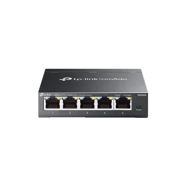 TP-Link Omada ES205GP - Omada 5-Port Gigabit Easy Managed Switch with 4-Port PoE+