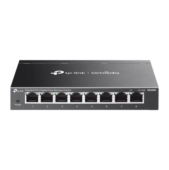 TP-Link Omada ES208G - Omada 8-Port Gigabit Easy Managed Switch