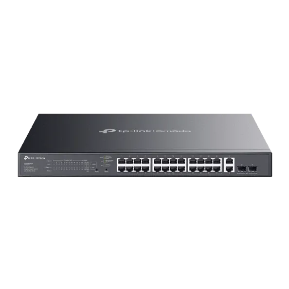 TP-Link Omada ES228GMP - Omada 28-Port Gigabit Easy Managed Switch with 24-Port PoE+