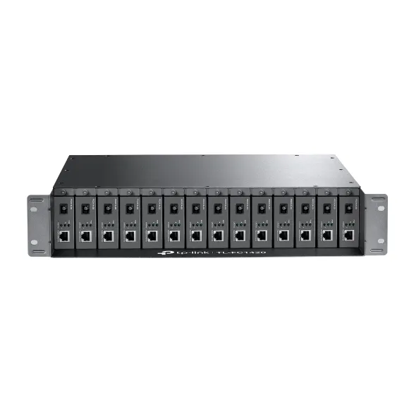 TP-Link Omada FC1420 - Khung Chuyển Đổi Phương Tiện 14 Khe