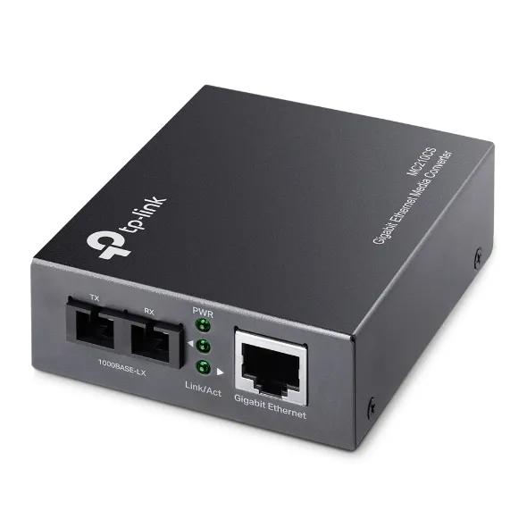 TP-Link Omada MC210CS - Bộ Chuyển Đổi Sợi SC Đơn Chế Độ 10/100/1000 Mbps RJ45 sang 1000 Mbps