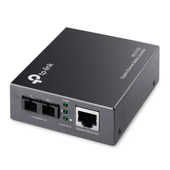 TP-Link Omada MC210CS - Bộ Chuyển Đổi Sợi SC Đơn Chế Độ 10/100/1000 Mbps RJ45 sang 1000 Mbps