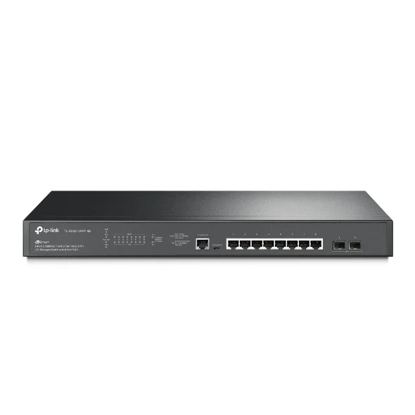 TP-Link Omada SG3210XHP-M2 - Omada 8-Port PoE+ 2.5GBASE-T L2+ Managed Switch with 2 10GE SFP+ Slots