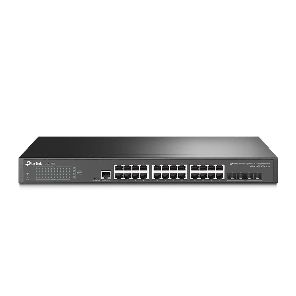 TP-Link Omada SG3428X - Omada 24-Port Gigabit L2+ Managed Switch with 4 10GE SFP+ Slots