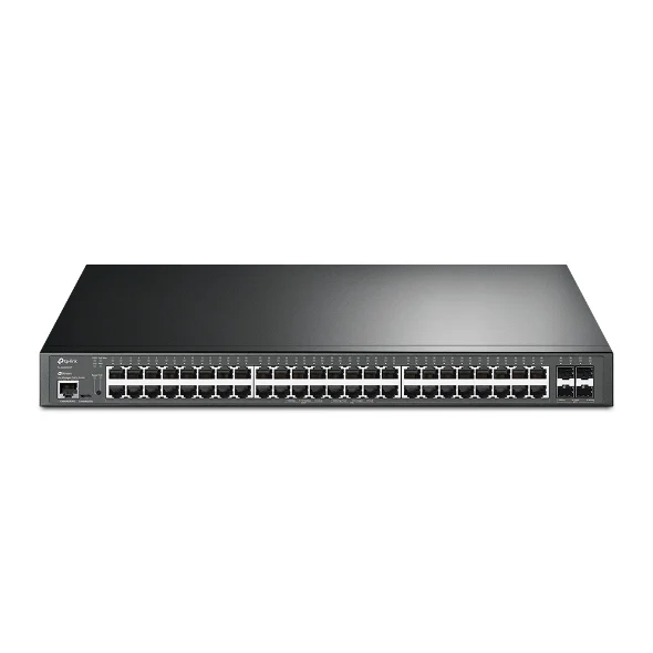 TP-Link Omada SG3452XP - Omada 48-Port PoE+ Gigabit L2+ Managed Switch with 4 10GE SFP+ Slots