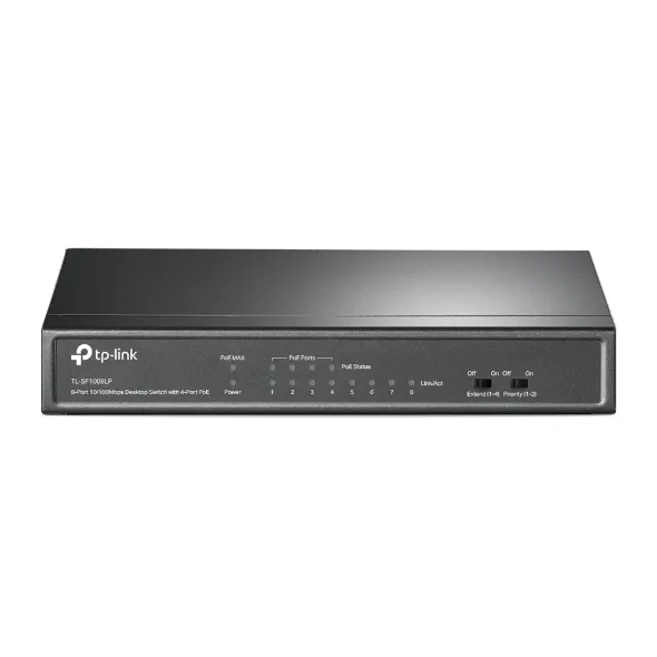 TP-Link TL-SF1008LP - Switch Máy Tính Để Bàn, 8 Cổng 10/100 Mbps với 4 Cổng PoE