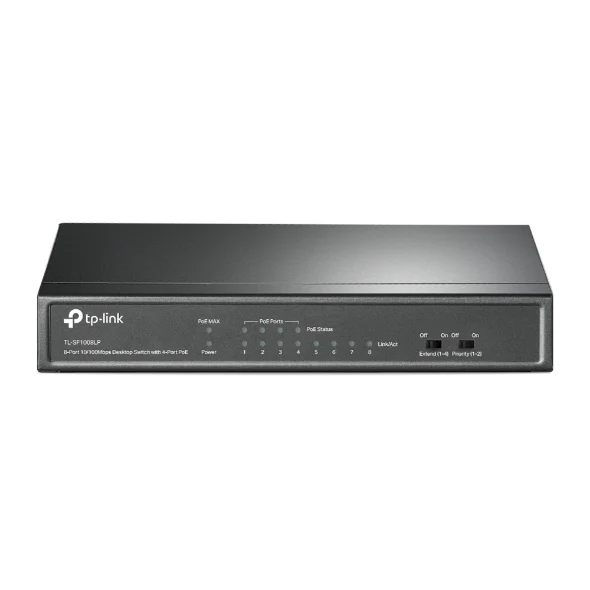 TP-Link TL-SF1008LP - Switch Máy Tính Để Bàn, 8 Cổng 10/100 Mbps với 4 Cổng PoE