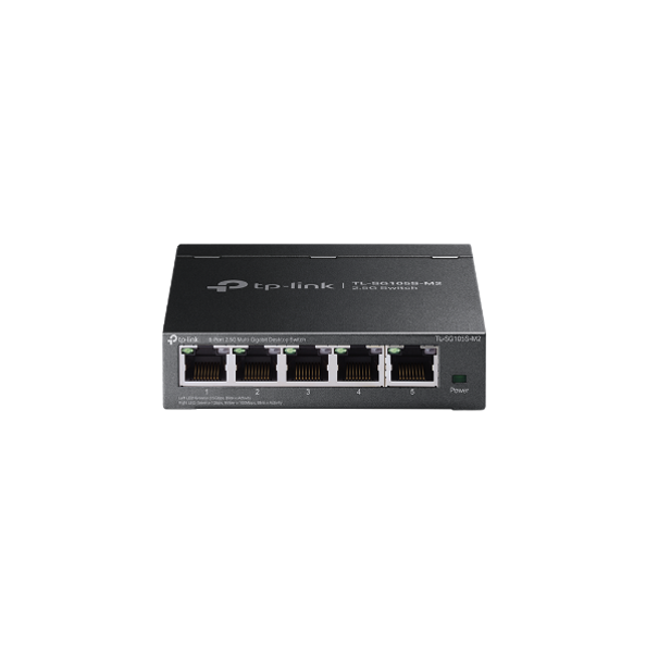 TP-Link TL-SG105S-M2 - Switch Máy Tính Để Bàn, 5 Cổng 2.5G Multi Gigabit