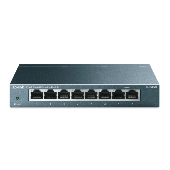 TP-Link TL-SG108 - Switch Để Bàn 8 Cổng Gigabit